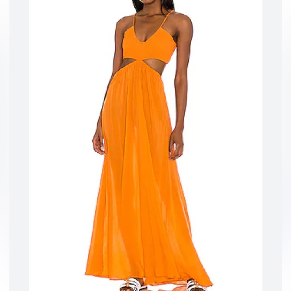 Indah Innocence Dress Orange